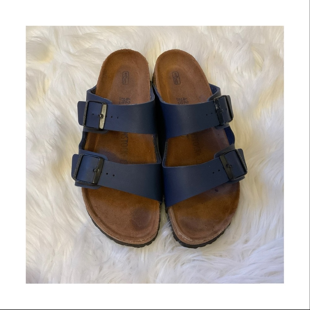 CURATED BY RUA'H KIBRIYA: Dark Blue Sandals M/W 9/11 (42)